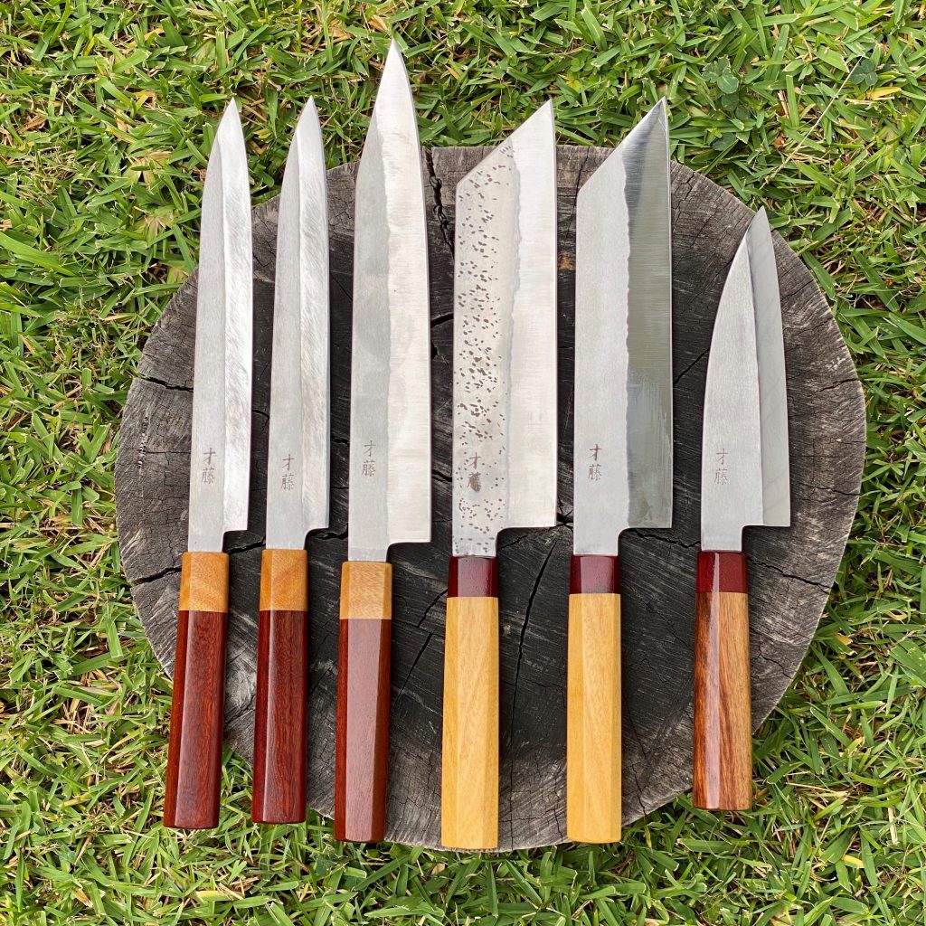 Set of Masaaki Saito Knives